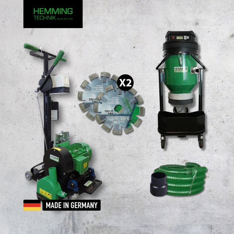 Fußbodenheizung fräsen Starterset