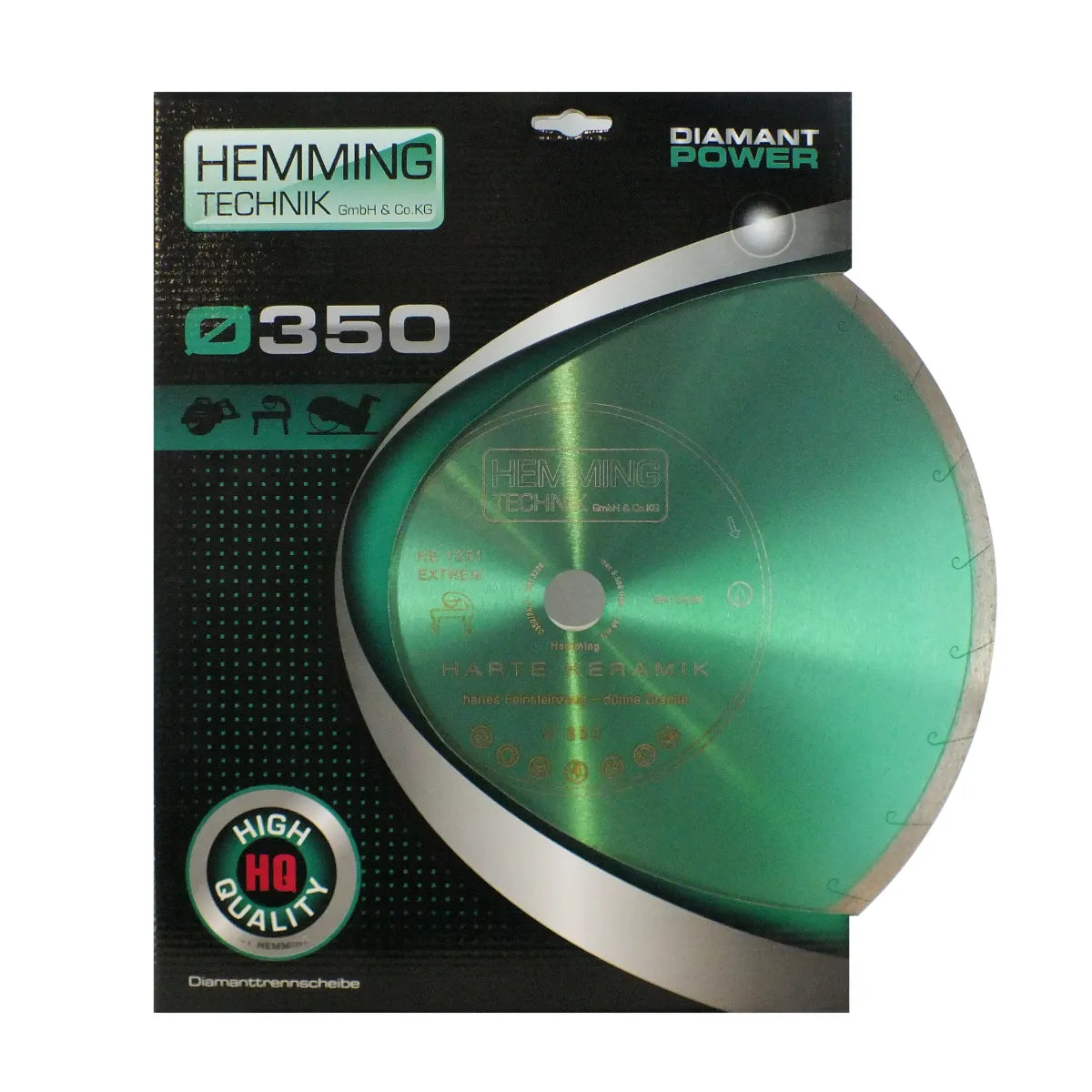 Diamant-Trennscheibe Keramik 300 mm HE1251 Extrem