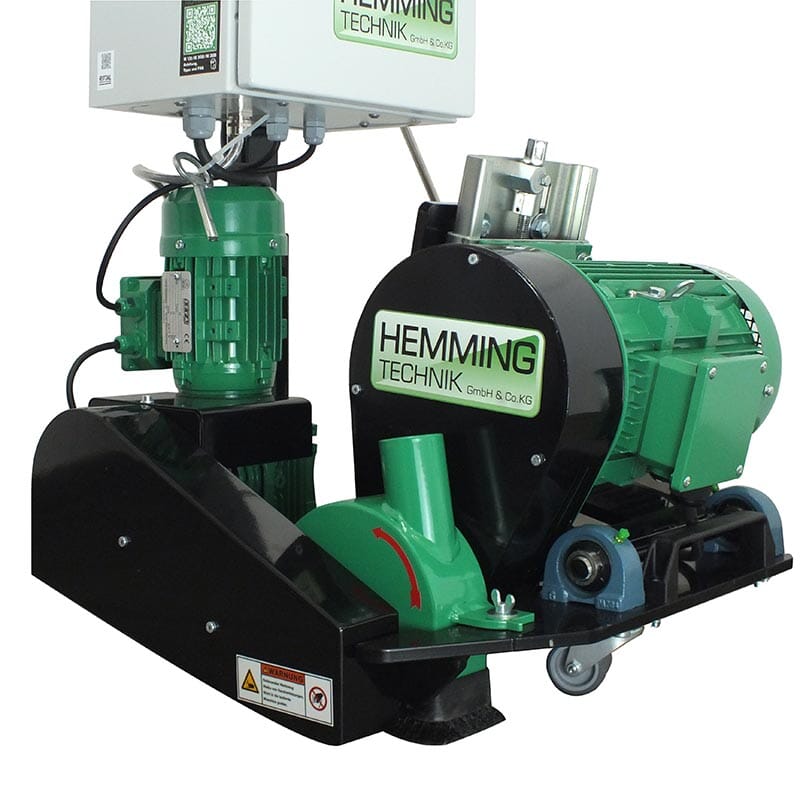 Bodenfräse HE 120 400V automatic Bodenfräsen HEMMING TECHNIK