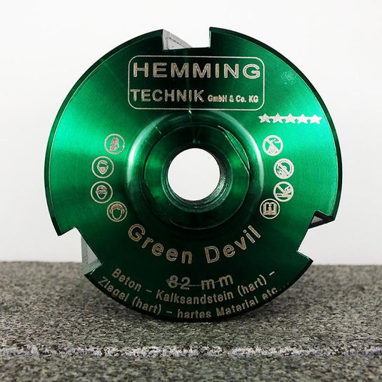 Diamant-Dosensenker „Green Devil“ Dosensenker HEMMING TECHNIK 
