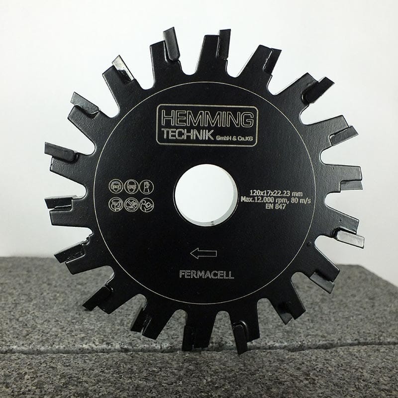 Diamant-Frässcheibe HE 120-F 120x17mm (gipsgebundene Böden) Diamant-Frässcheiben HEMMING TECHNIK