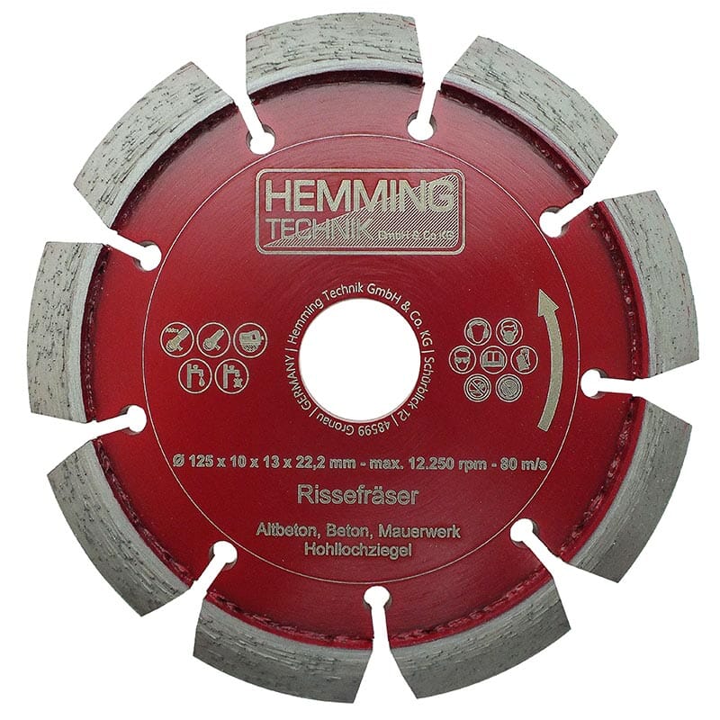Diamant-Rissefräser HE1300 Rissefräser HEMMING TECHNIK