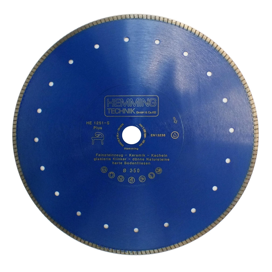 Diamant-Trennscheibe Feinsteinzeug 230 mm HE 1251-S