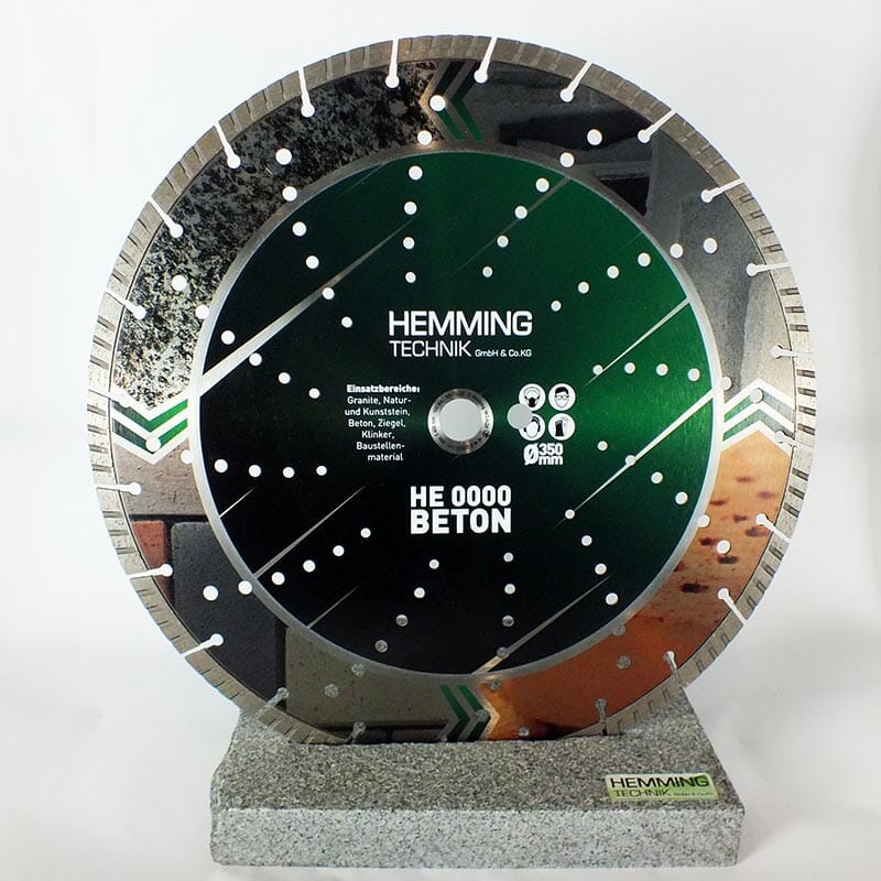 Diamant-Trennscheibe HE0000 Beton-Trennscheiben HEMMING TECHNIK