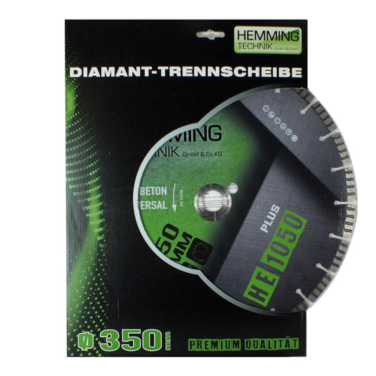 Diamant-Trennscheibe HE1050 PLUS Beton-Trennscheiben HEMMING TECHNIK 