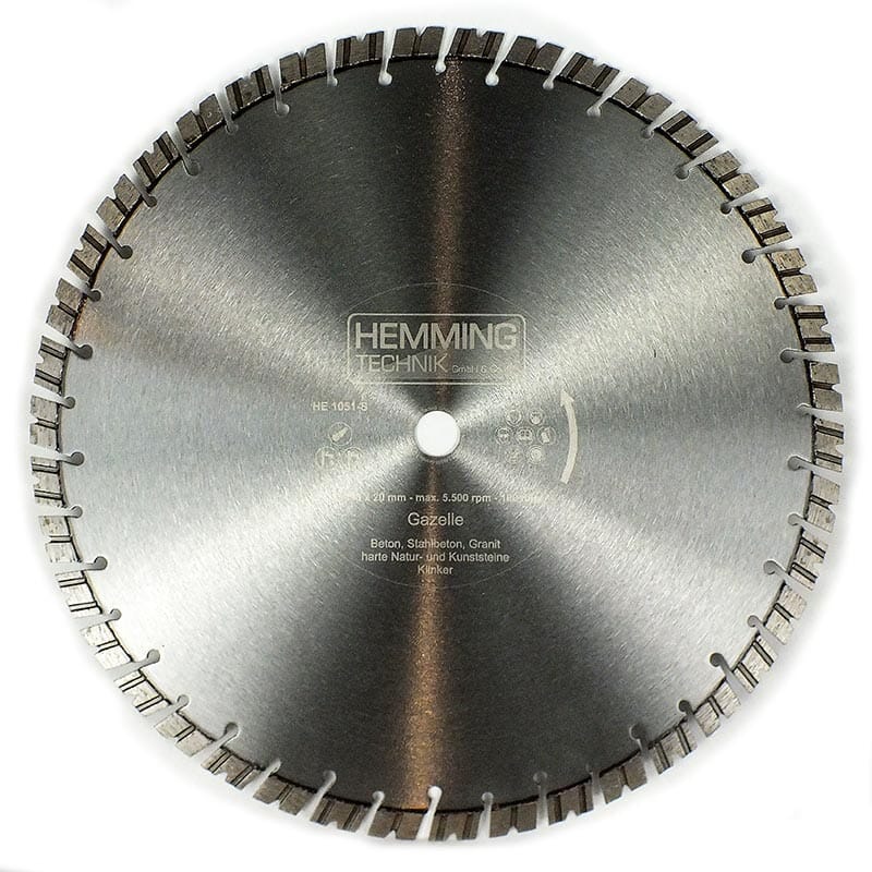 Diamant-Trennscheibe HE1051-S Klinker-Trennscheiben HEMMING TECHNIK