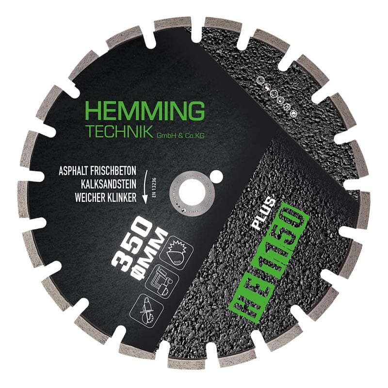 Diamant-Trennscheibe HE1150 PLUS Asphalt-Trennscheiben HEMMING TECHNIK