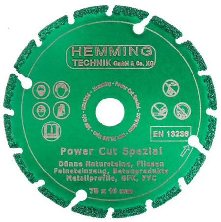 Diamant-Trennscheibe Power Cut Sonstige Trennscheiben HEMMING TECHNIK