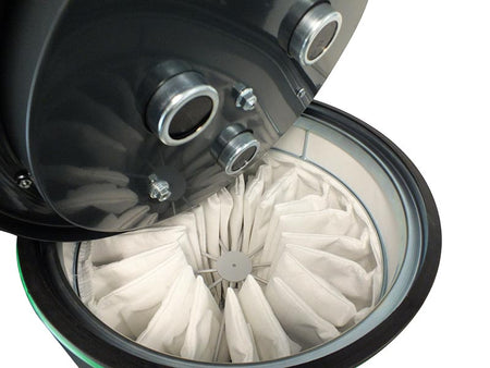 Saugaggregat HE 3450 DS Longopac Absauganlagen filter HEMMING TECHNIK