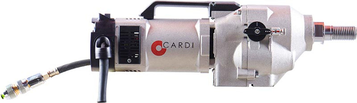 Cardi Bohrmotor T6 375-EL-4 Seitenansicht
