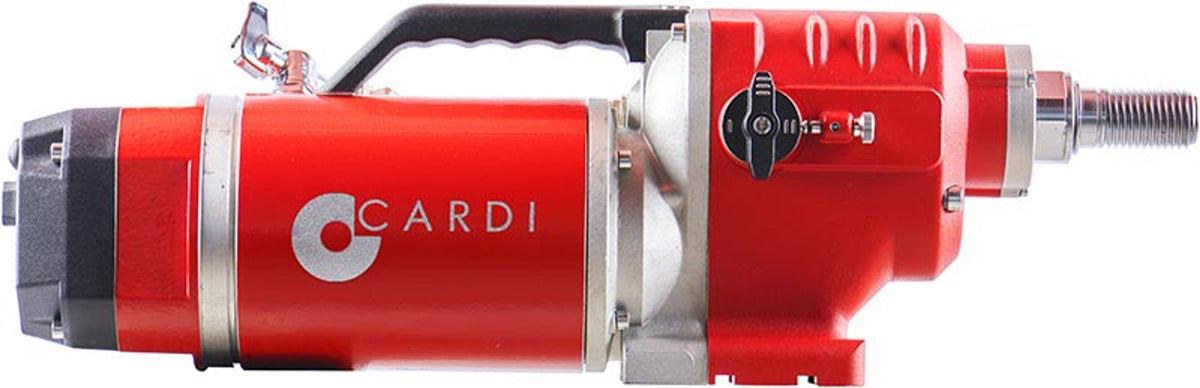 Cardi Bohrmotor FR 605 Seitenansicht