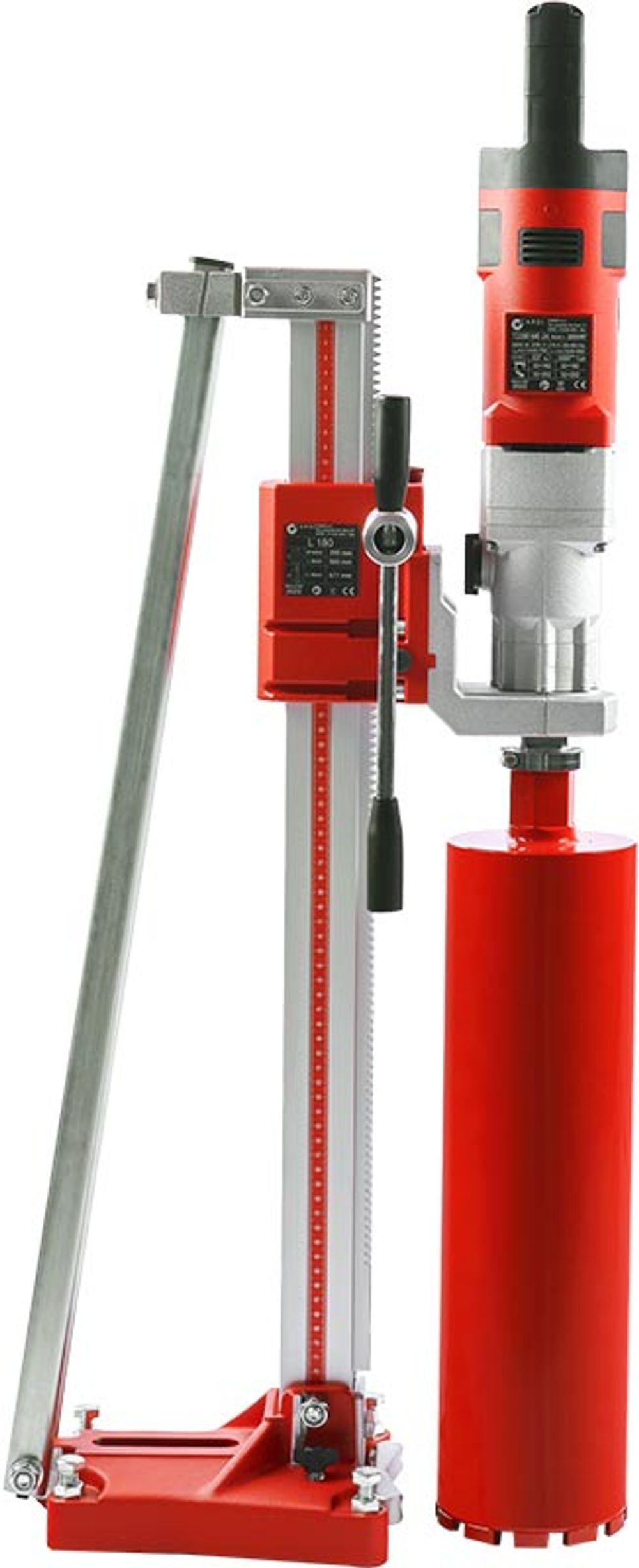Cardi Kernbohranlage 185 Seitenansicht